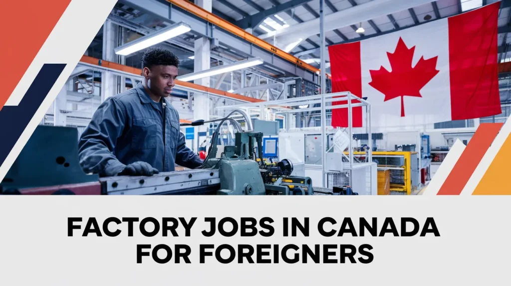 Factory Jobs in Canada for Foreigners with Visa Sponsorship 2025