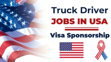 Visa Sponsored Truck Driver Jobs in USA 2025